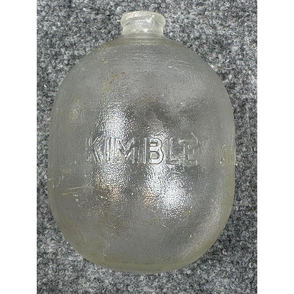 Vintage Rare 1930's Glass Kimble Glastite Float for Old Toilet Bowl MCM